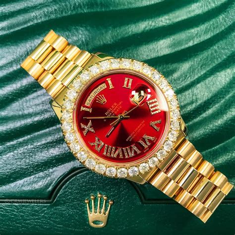 red faced rolex